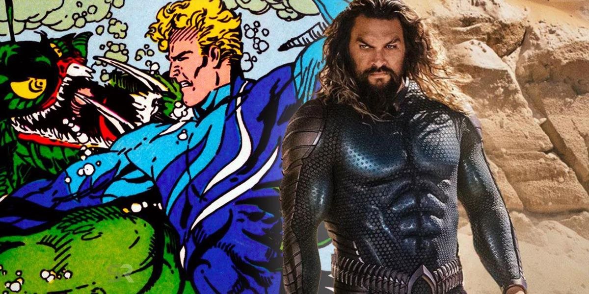 Jason Momoa sa ukázal v novom kostýme Aquamana. Inšpiráciou sa stal komiks z 80. rokov