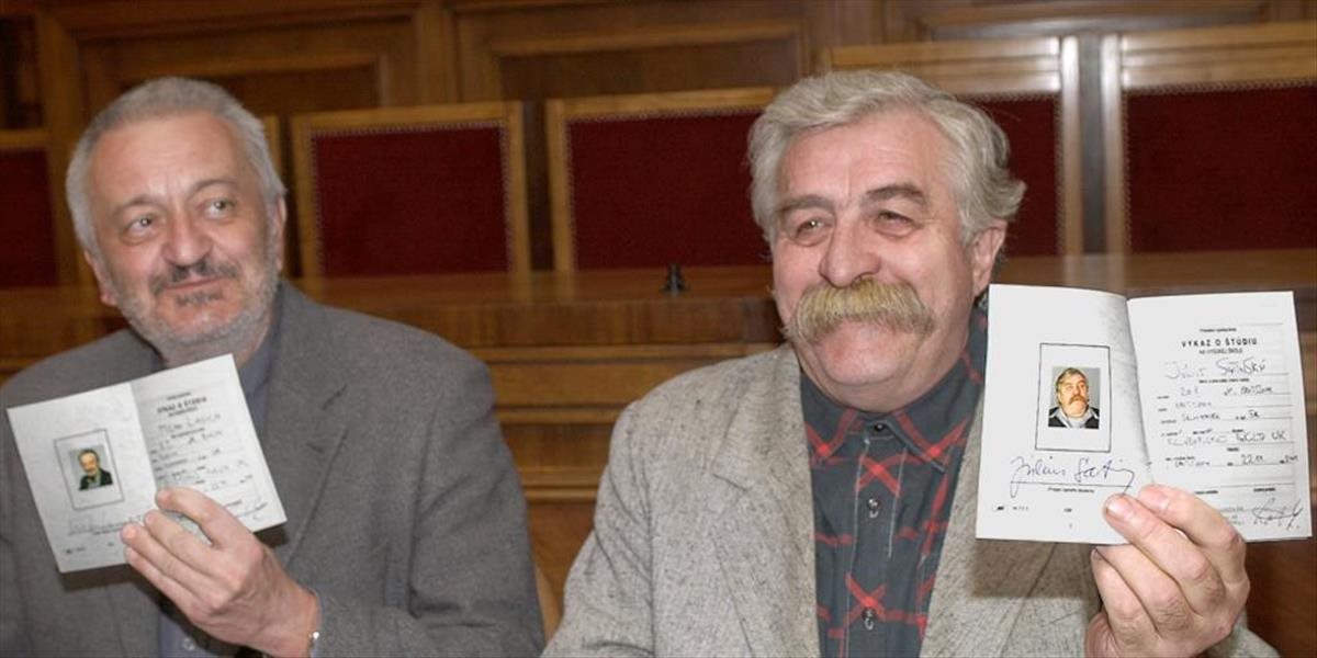 Lasica a Satinský majú pamätné dlaždice na Filmovom chodníku slávy!