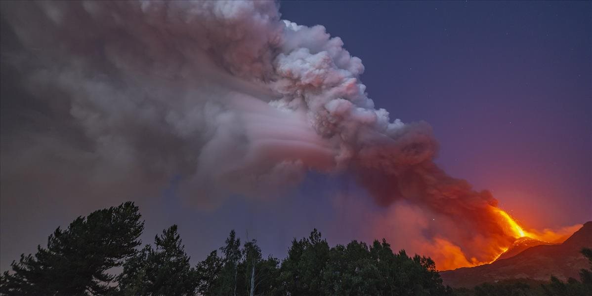 VIDEO: Sopka Etna znova vybuchla! Skončilo sa obdobie pokoja