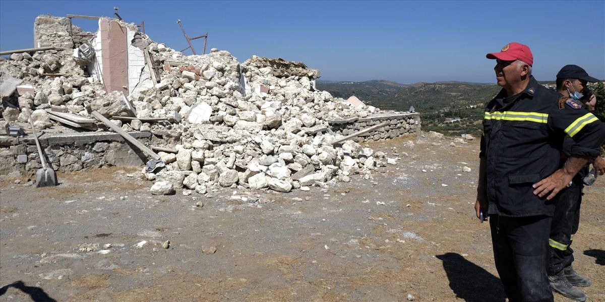 VIDEO: Krétu zasiahlo silné zemetrasenie