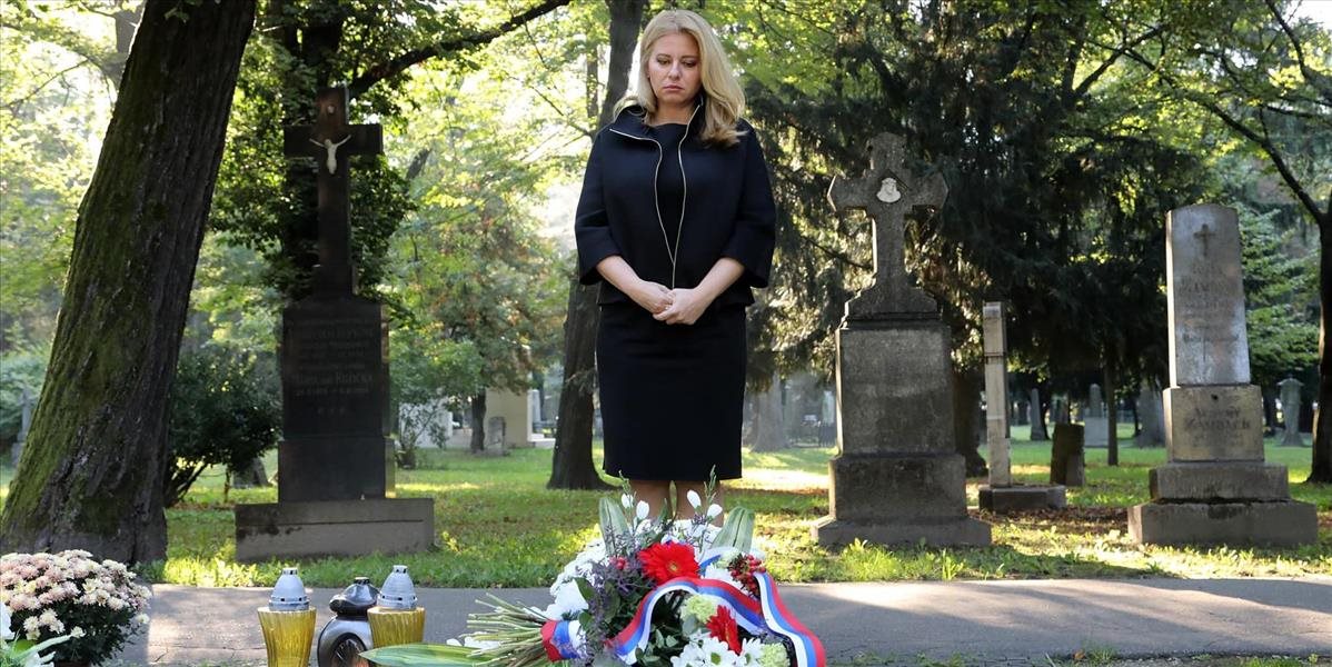 Zuzana Čaputová: Michal Kováč zostane v našej pamäti ako štátnik, ktorý si zaslúži úctu
