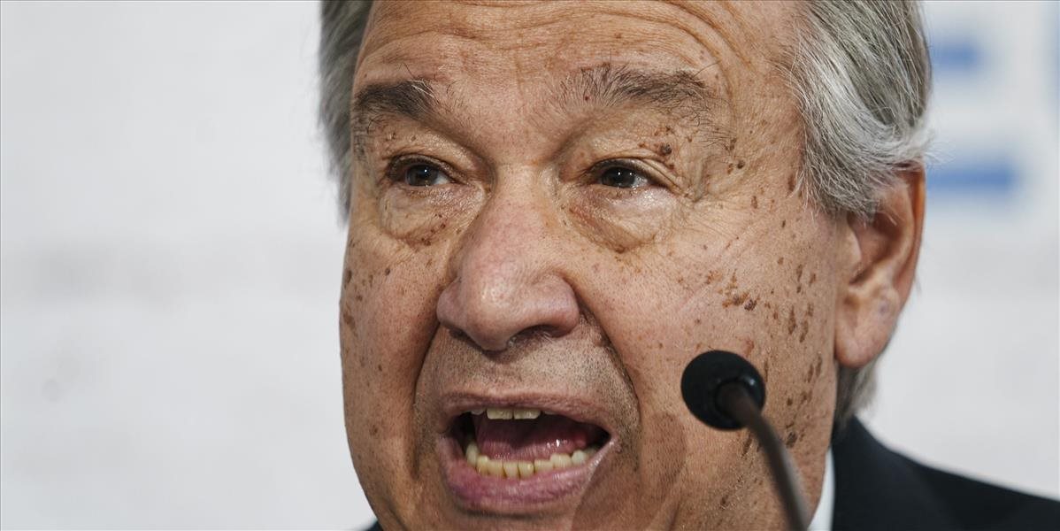 António Guterres: Kopeme si vlastné hroby. Musíme zachrániť ľudstvo a planétu!