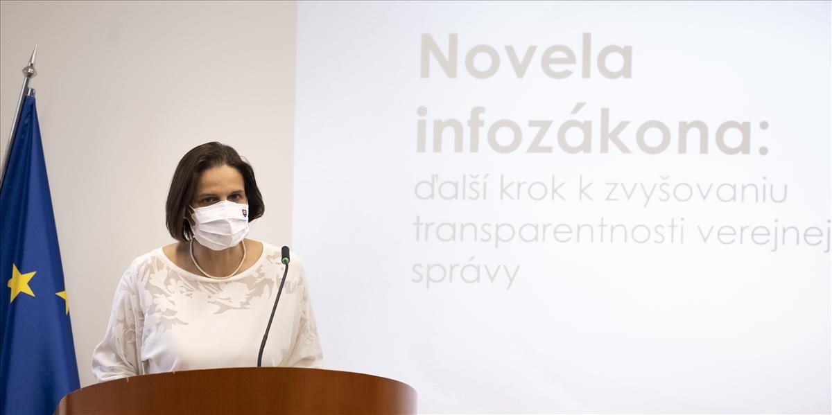 VIDEO: Mária Kolíková predstavila novelu infozákona. Prinesie niekoľko zmien