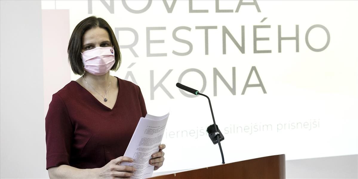 VIDEO: Mária Kolíková predstavila novelu Trestného zákona