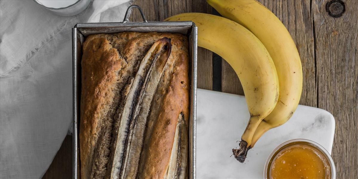 Recept na banánový chlieb podľa kuchárov z Jeme zdravo