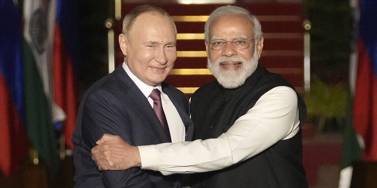 Ruská delegácia s prezidentom Putinom odletela do Indie na summit