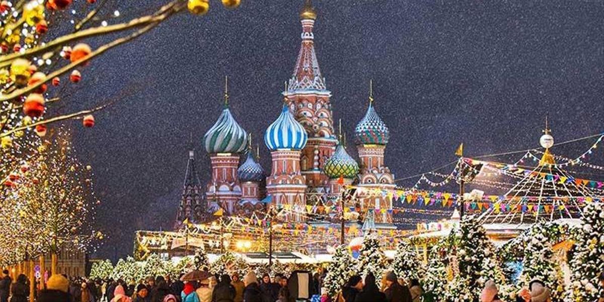 VIDEO V Moskve tento rok otvorili vyše 70 vianočných trhov!