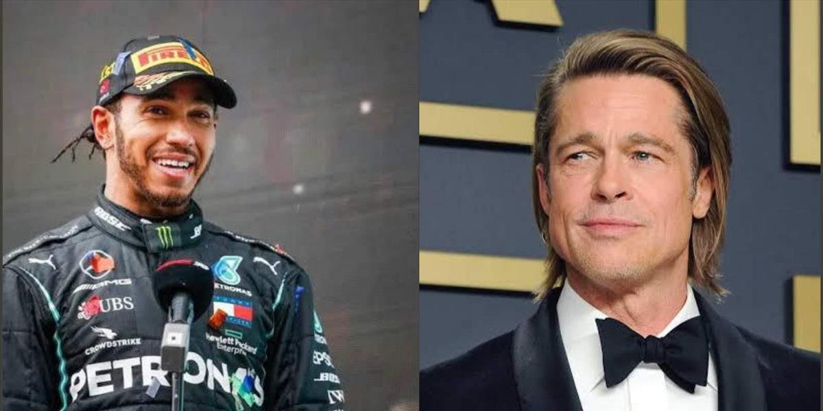 Brat Pitt a Lewis Hamilton chystajú pretekársky veľkofilm. Takmer všetky filmové štúdia sa predbiehajú o  práva