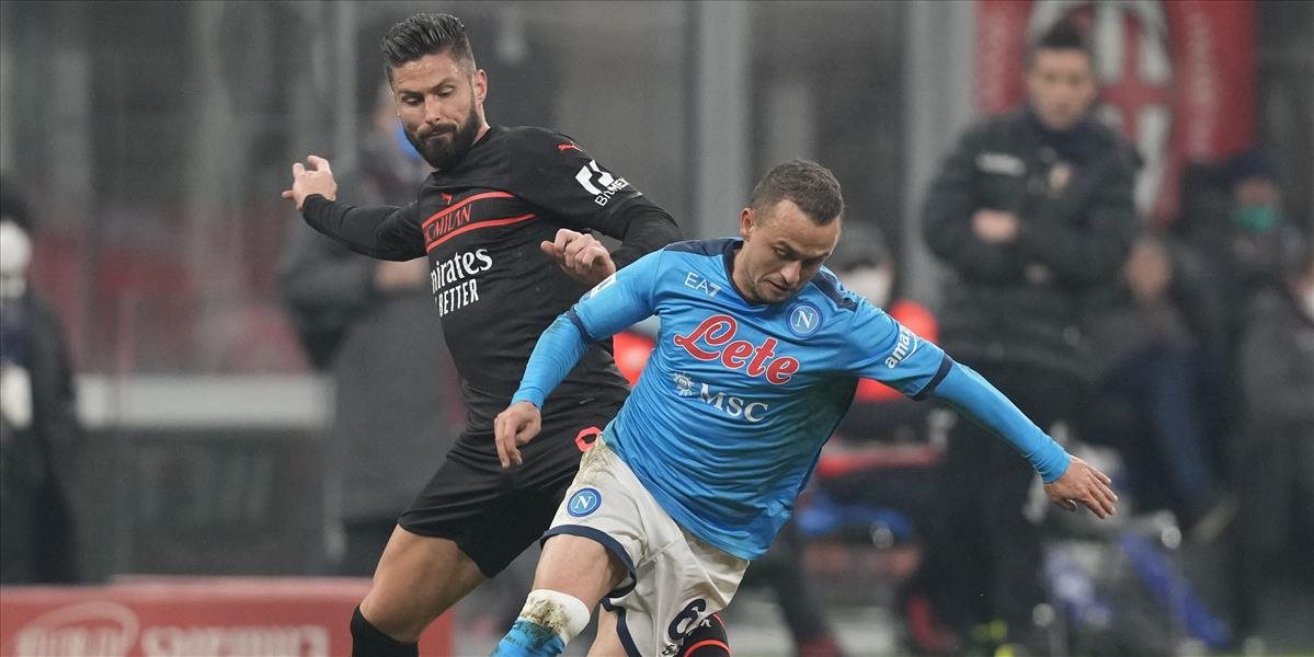 Serie A: Kontroverzné rozhodnutie systému VAR rozhodlo o výhre Neapolu nad milánskym AC