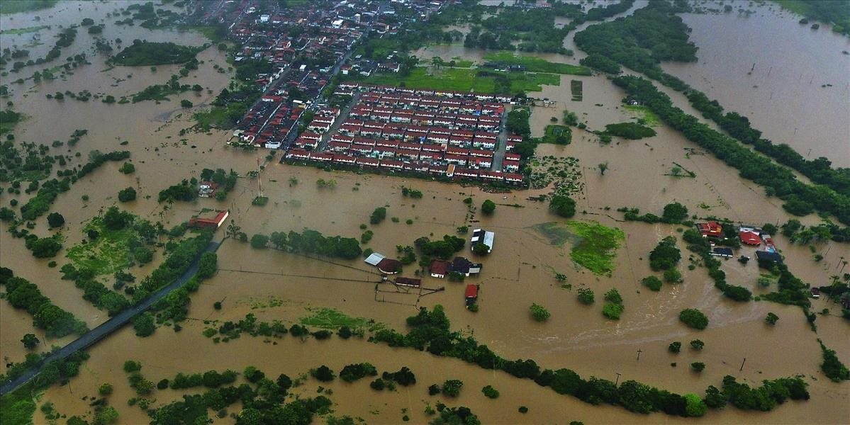Severovýchodnú časť Brazílie sužujú rozsiahle záplavy