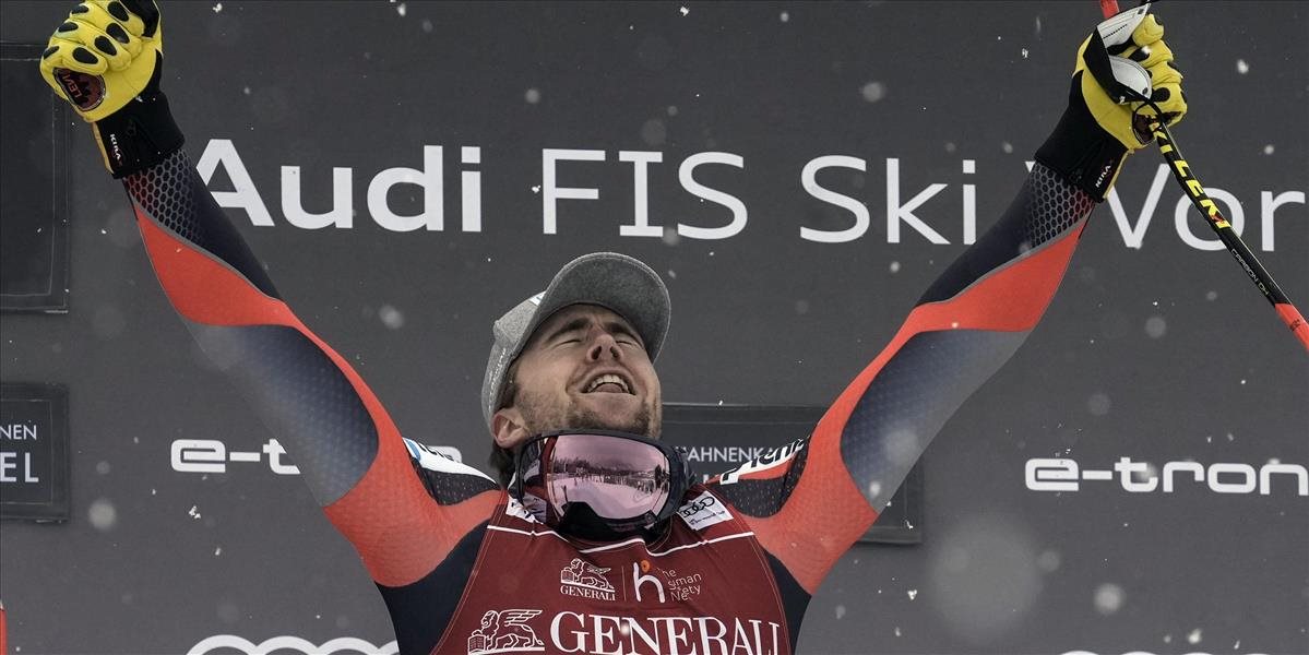 Alpské lyžovanie: Slávny Hahnenkamm vyhral nórsky zjazdár Kilde