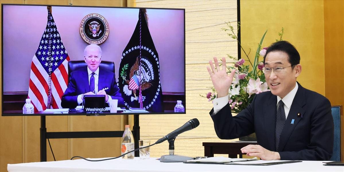 Biden a Kišida hovorili o obavách z rastúcej asertivity Číny i pandémii
