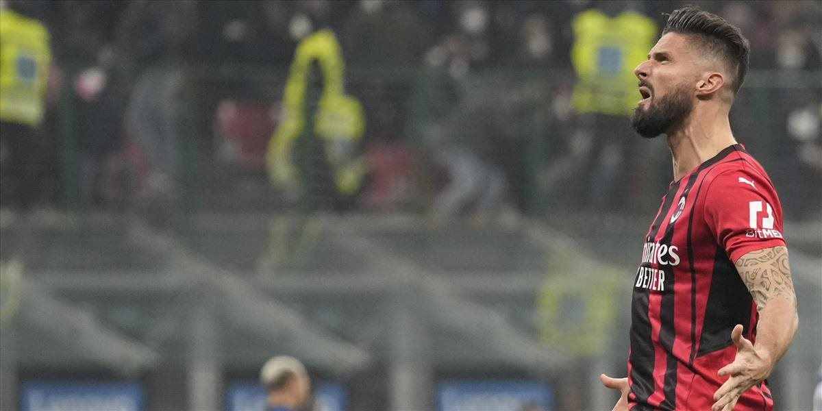 Serie A: Giroud hviezdou Derby della Madonnina, Vlahovič s debutovým gólom