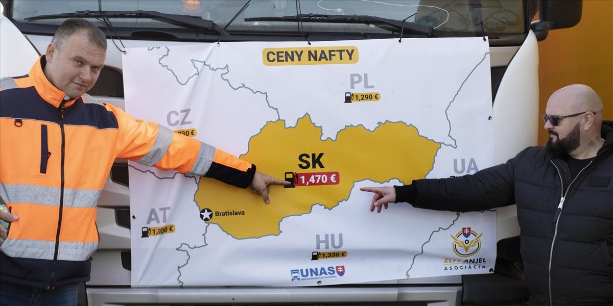 Aktualizácia: Únia autodopravcov Slovenska hrozí blokádou hraníc!