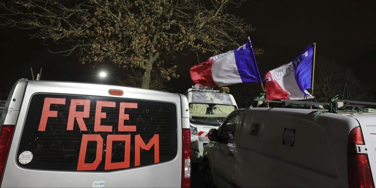 Protest „konvoj slobody“ skončil bez výrazného ohlasu a úspechu