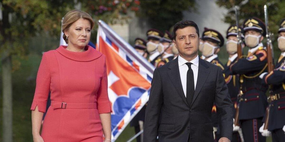 Zelenskyj hovoril s Čaputovou, poďakoval sa za podporu