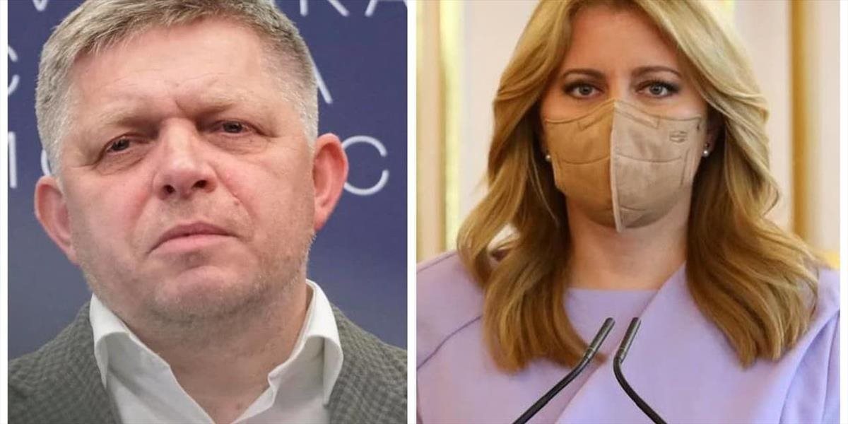 Fico tvrdí, že prezidentka Čaputová opakuje americkú propagandu
