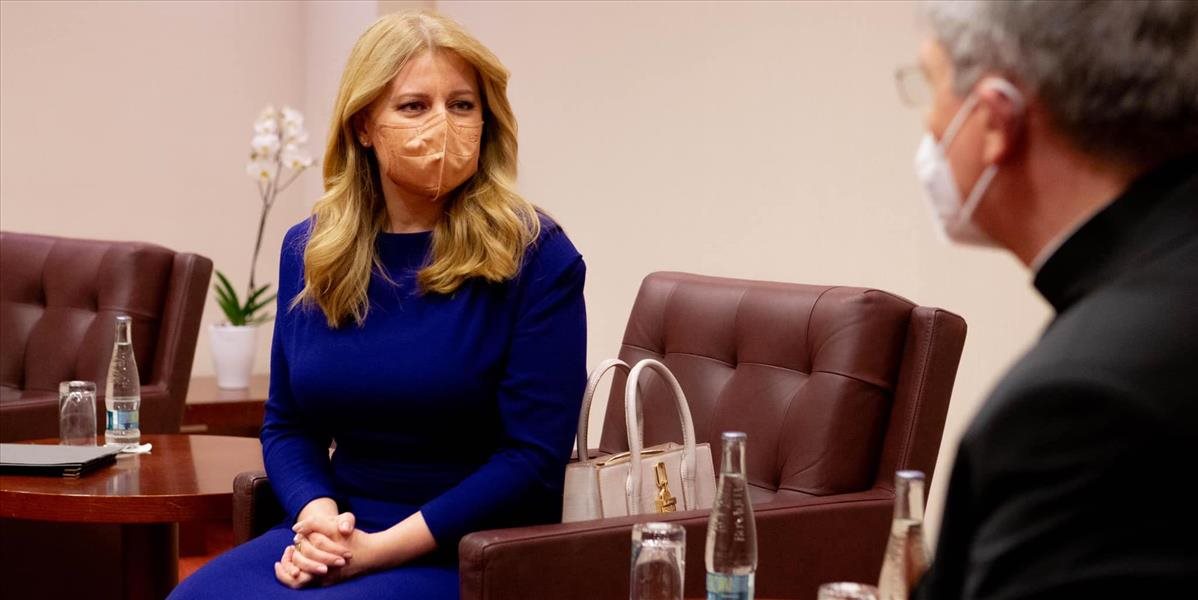 Mier nie je iba absenciou vojny, uviedla prezidentka