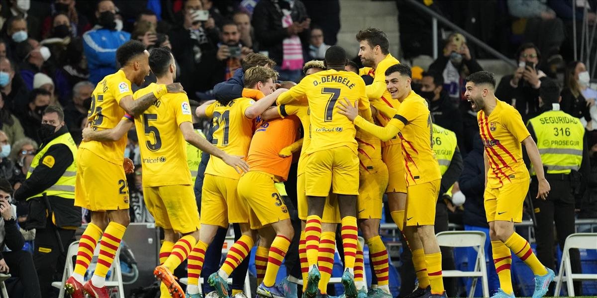 La Liga: Slávne El Clásico skončilo pre Real poriadnym fiaskom, Barcelona im nastrieľala 4 góly!