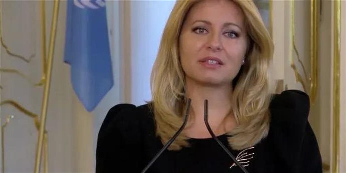 Čaputová: „Putin by mal pochopiť, že hranice Ruska sú dané zmluvami, nie tankami."
