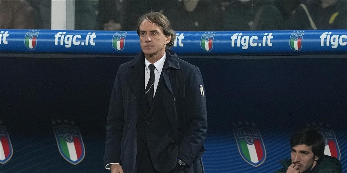 Mancini ostáva aj napriek blamáži v kvalifikácii MS trénerom Talianska