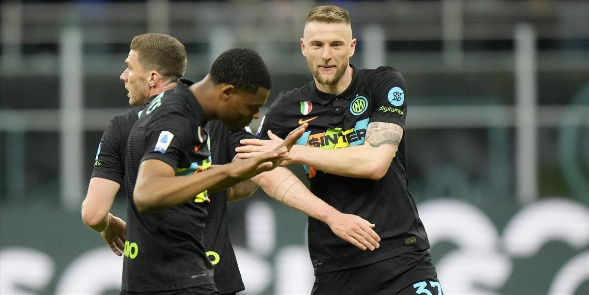 Serie A: Inter má osud titulu vo vlastných rukách, AC znova remizovalo