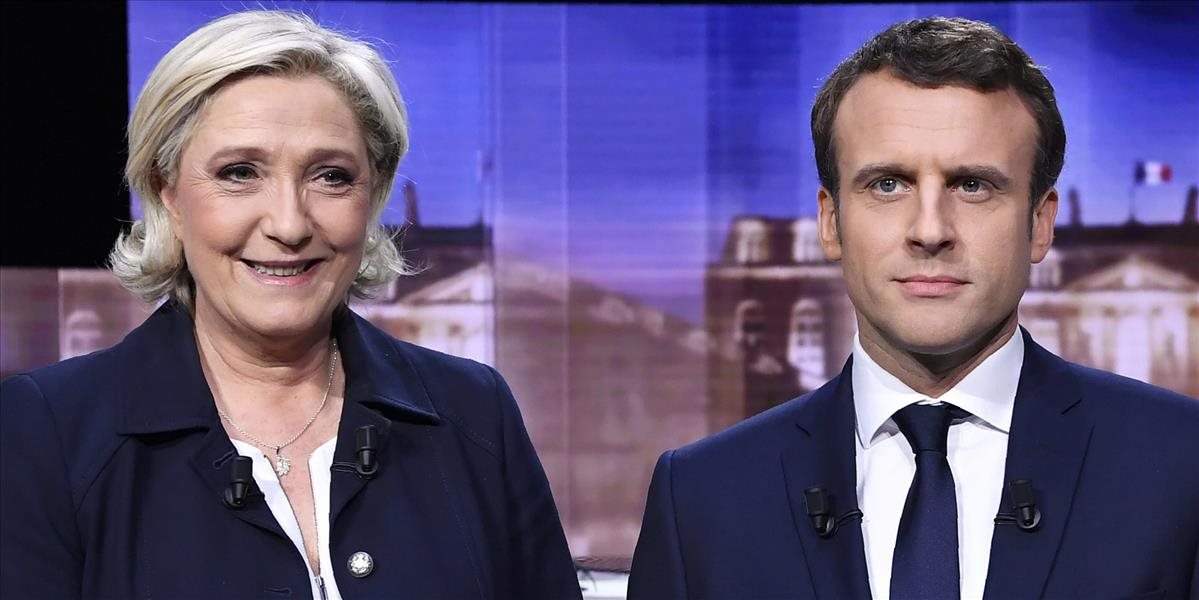 „Ak to urobíte, spôsobíte občiansku vojnu“, varoval Macron počas predvolebnej debaty