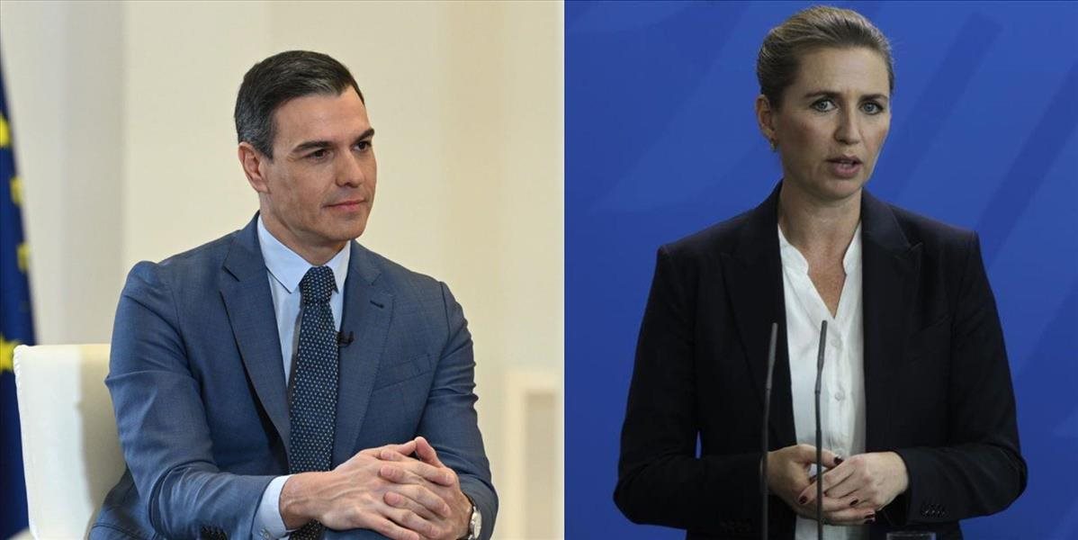 Španielsky premiér a dánska premiérka pricestovali do Kyjeva