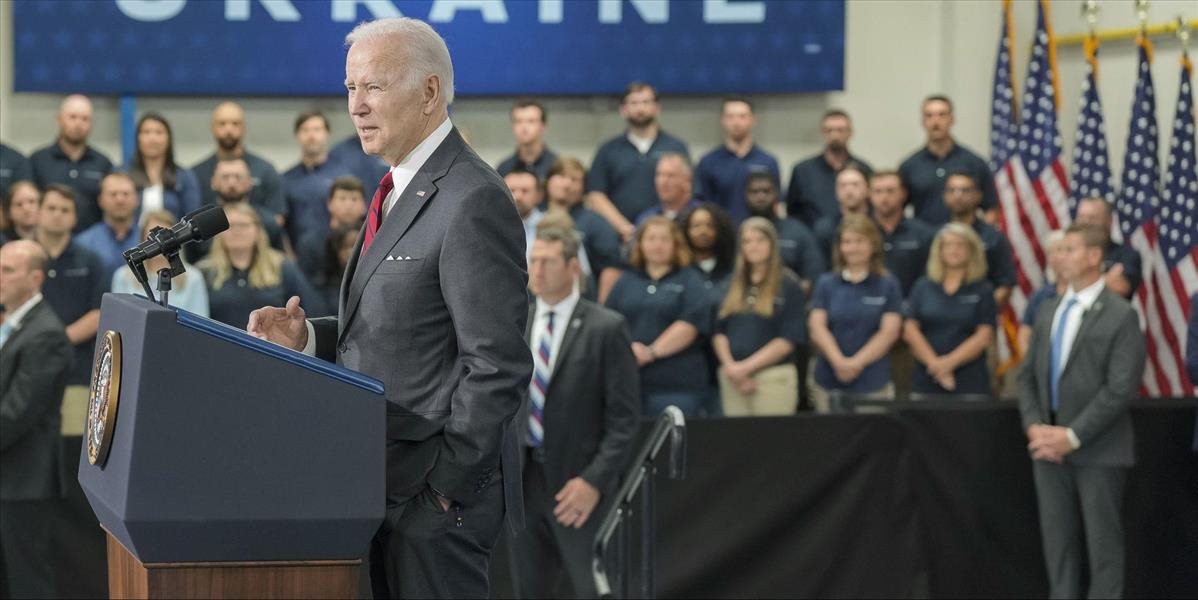 Biden navštívil továreň zbrojárskej spoločnosti Lockheed Martin
