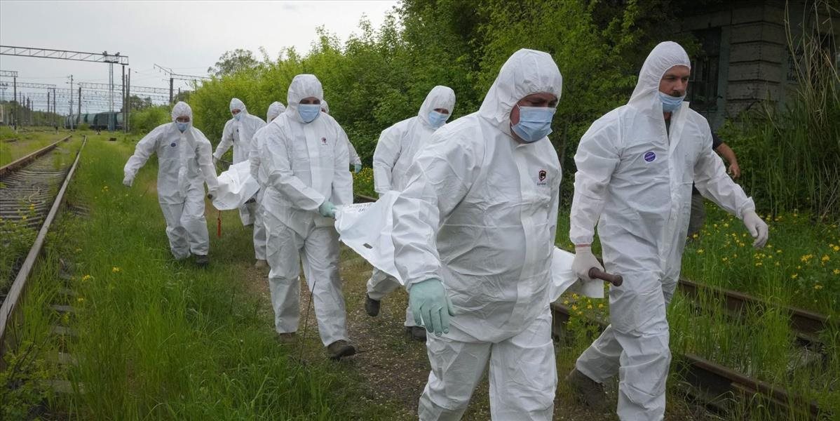 Pri Kyjeve našli v jednom z hrobov zastreleného Čecha
