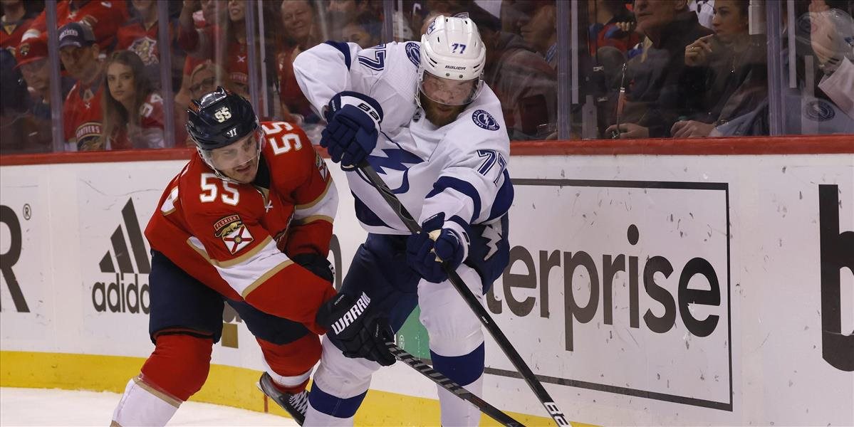 NHL: Tampa zdolala v prvom zápase Floridu, Colorado zvíťazilo nad St. Louis
