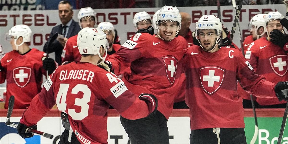 MS v hokeji: Švajčiari si postrážili zápas s Francúzskom, Nemci s odtretými ušami zdolali Kazachstan