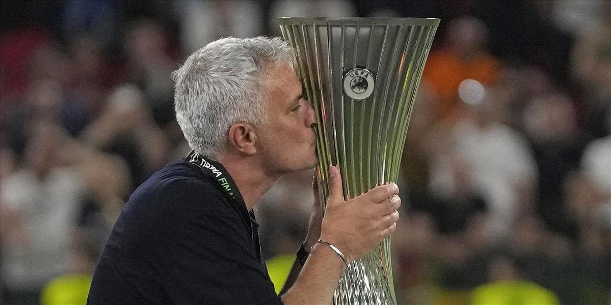EKL: Mourinho vošiel do dejín ziskom piatej európskej trofeje s AS Rím