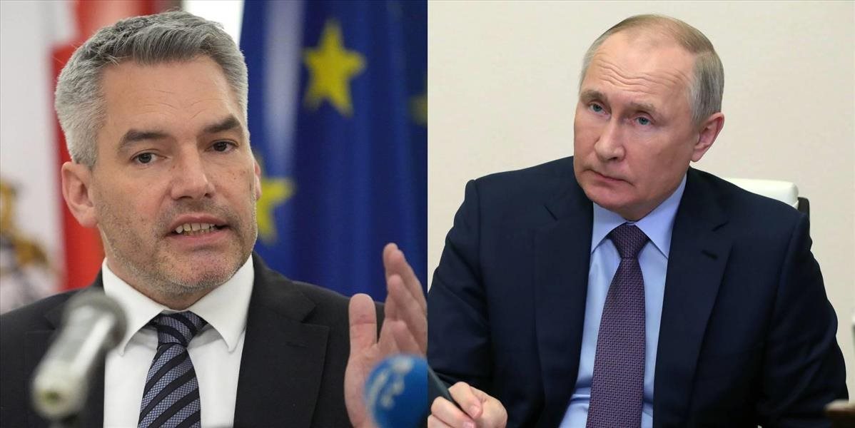 Rakúsky kancelár hovoril s Putinom o potravinách a výmene väzňov