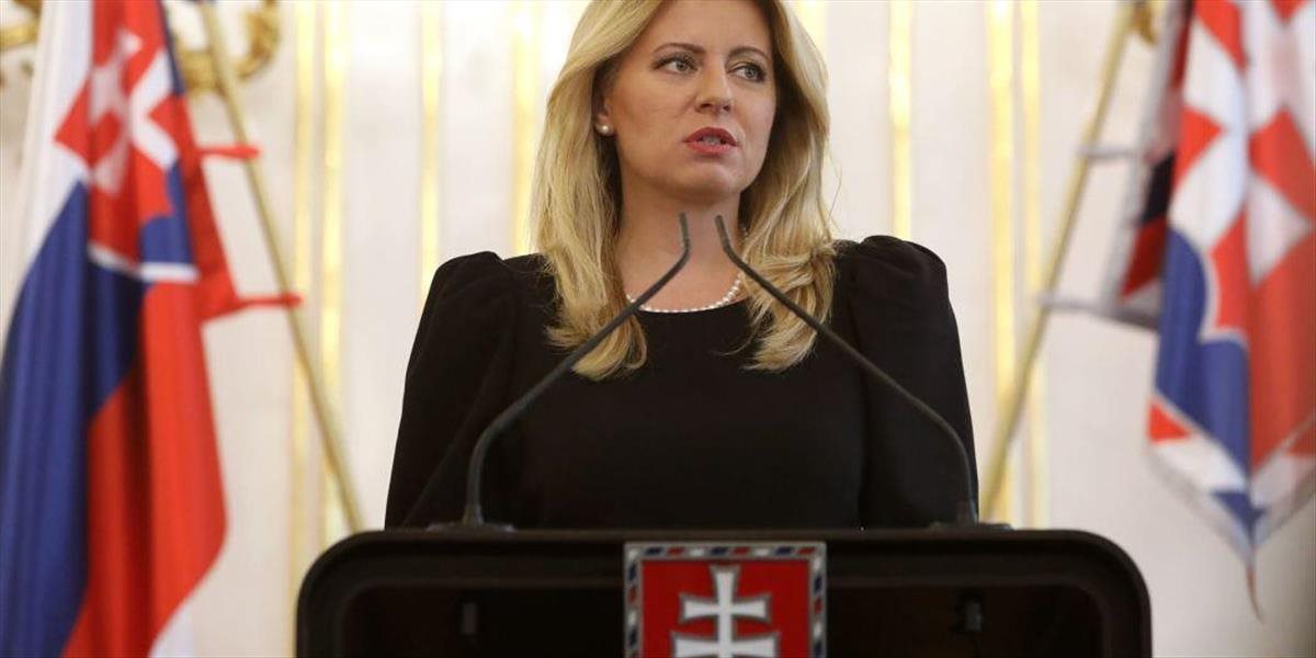 Prezidentka uviedla, že mier na Ukrajine je v bytostnom záujme Slovenska