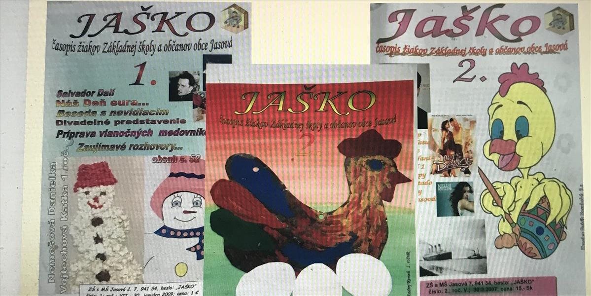 Jasovskí školáci oslávili 20 rokov vydávania školského časopisu