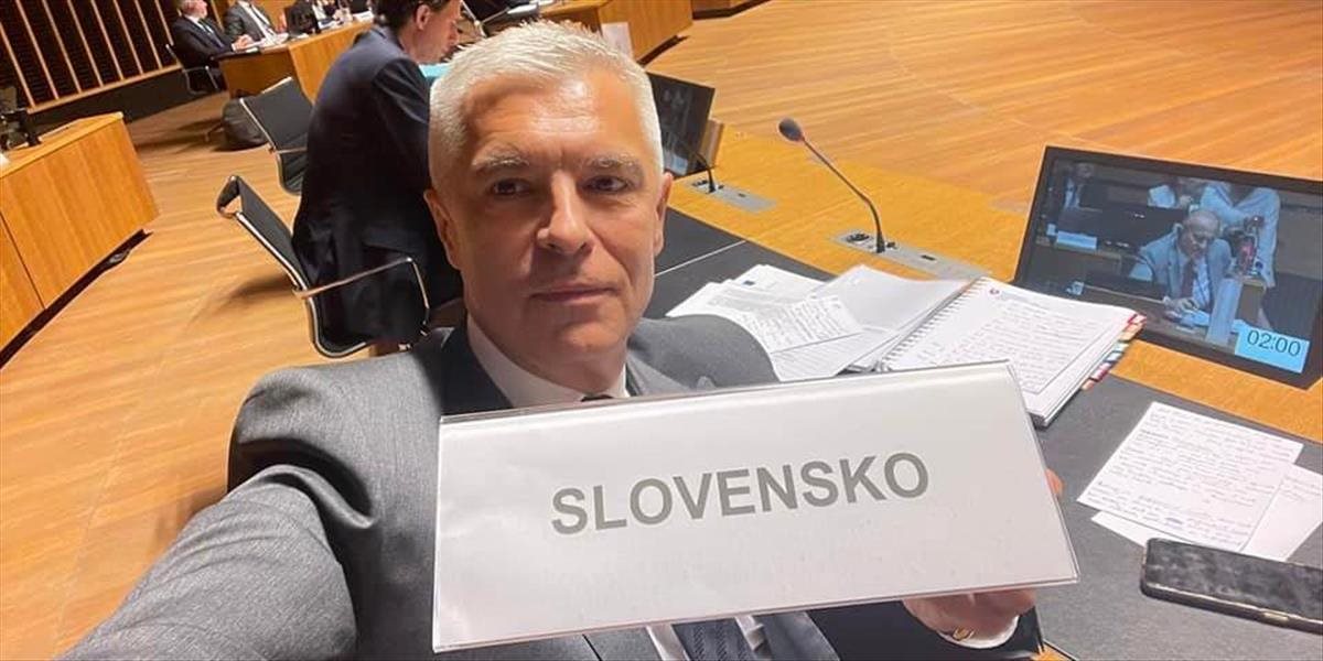 Hanlivé nápisy na adresu Slovenska pobúrili ministra Korčoka