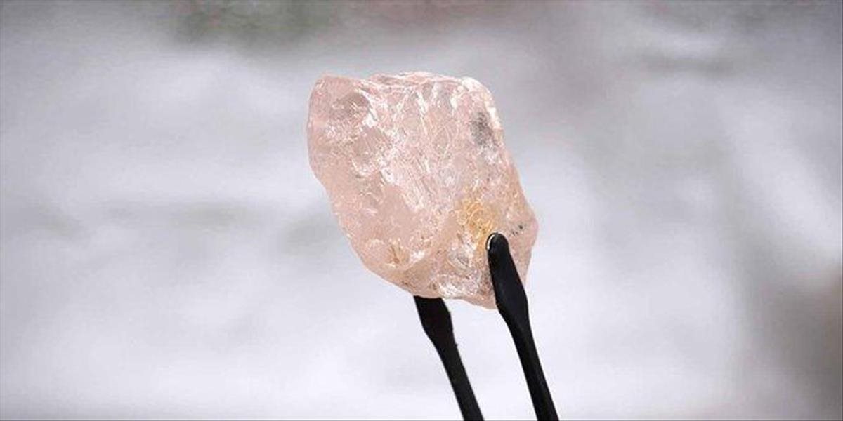 Najväčší objav za 300 rokov! Našli vzácny a unikátny ružový diamant