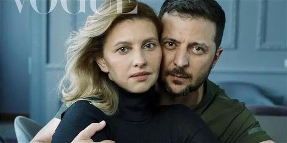 Fotografia Oleny Zelenskej na obálke časopisu Vogue vyvolala ošiaľ