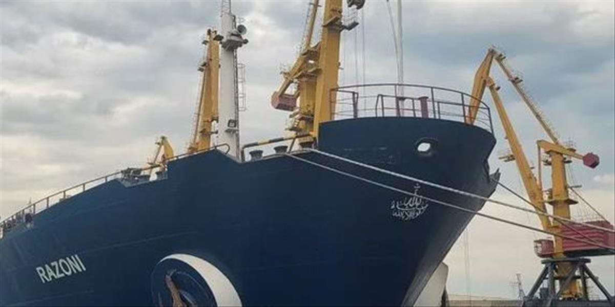 Prvá loď s obilninami z Ukrajiny zakotvila pri pobreží Turecka