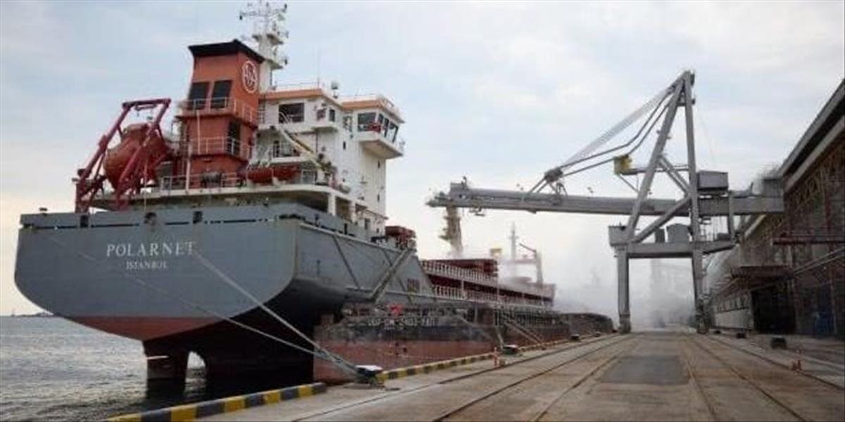Ukrajina uvítala, že prvá loď s obilninami dorazila do cieľa