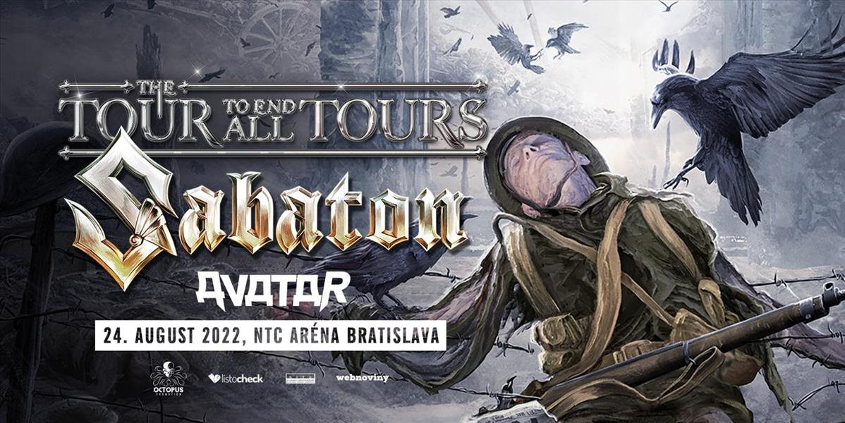 Sabaton a Avatar už túto stredu v Bratislave!