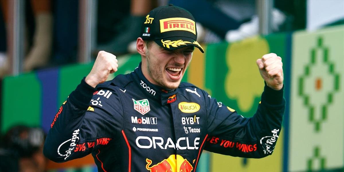 F1: Verstappen dosiahol v Mexiku rekordné 14. víťazstvo v sezóne