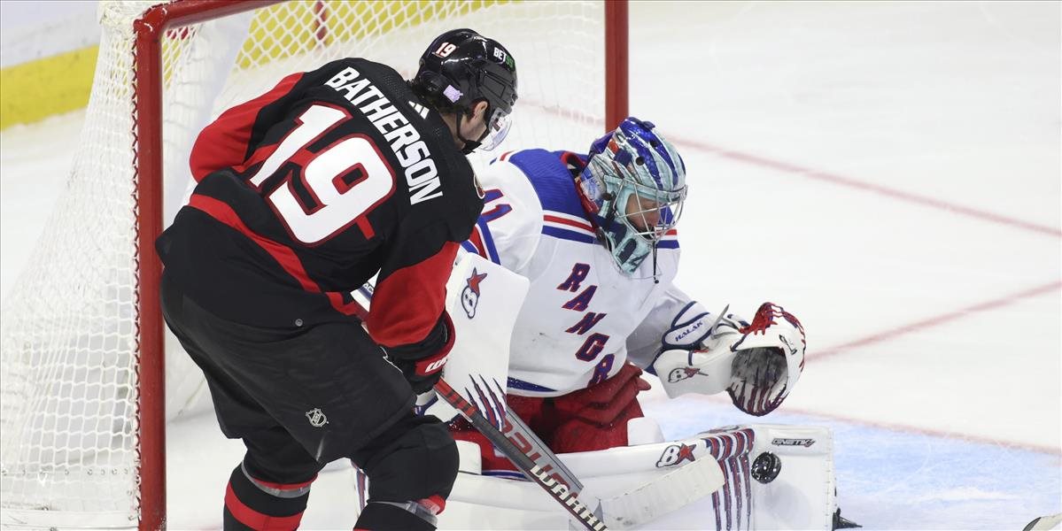 NHL: Halák dosiahol prvé víťazstvo v drese NY Rangers