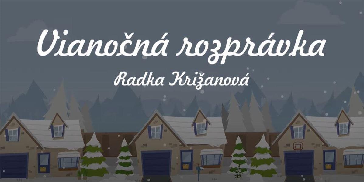 Speváčka Radka Križanová predstavila pieseň Vianočná rozprávka