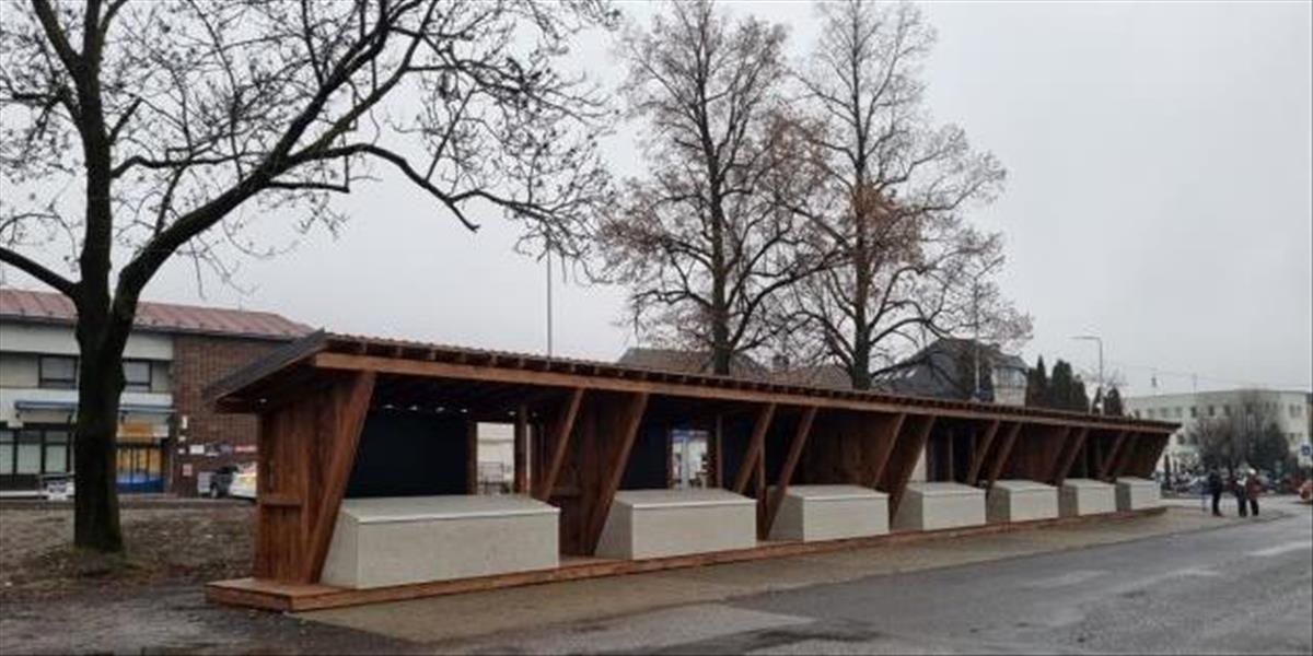 Zastaranú tržnicu v Liptovskom Hrádku zrenovovali za vyše 40.000 eur