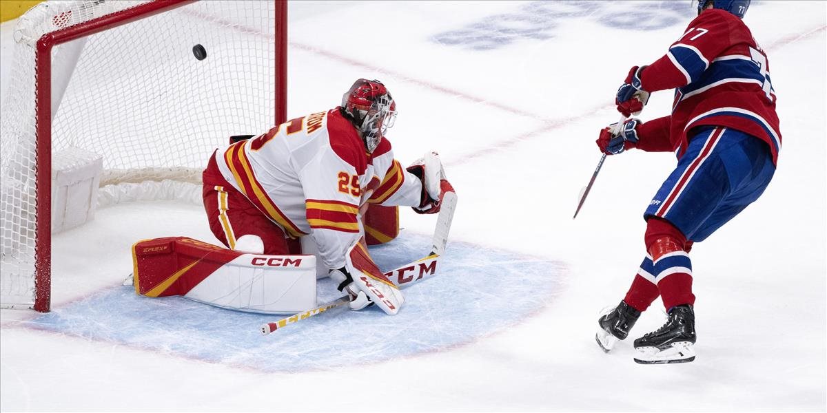 NHL: Slafkovský prispel asistenciou k triumfu Montrealu nad Calgary