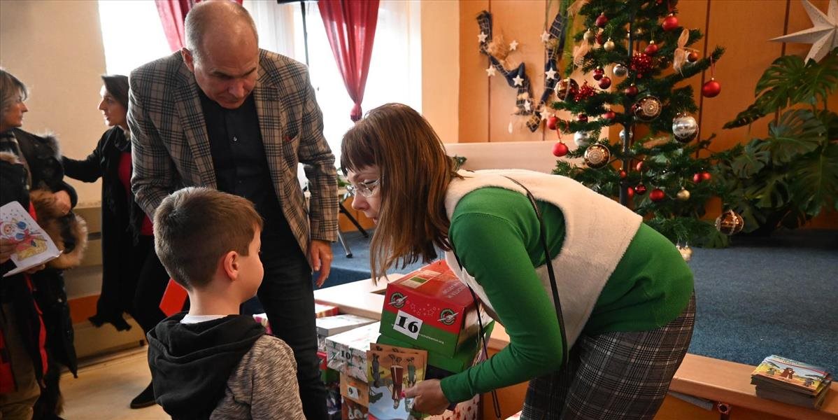Popradské deti zo sociálne slabších rodín dostali vianočné darčeky