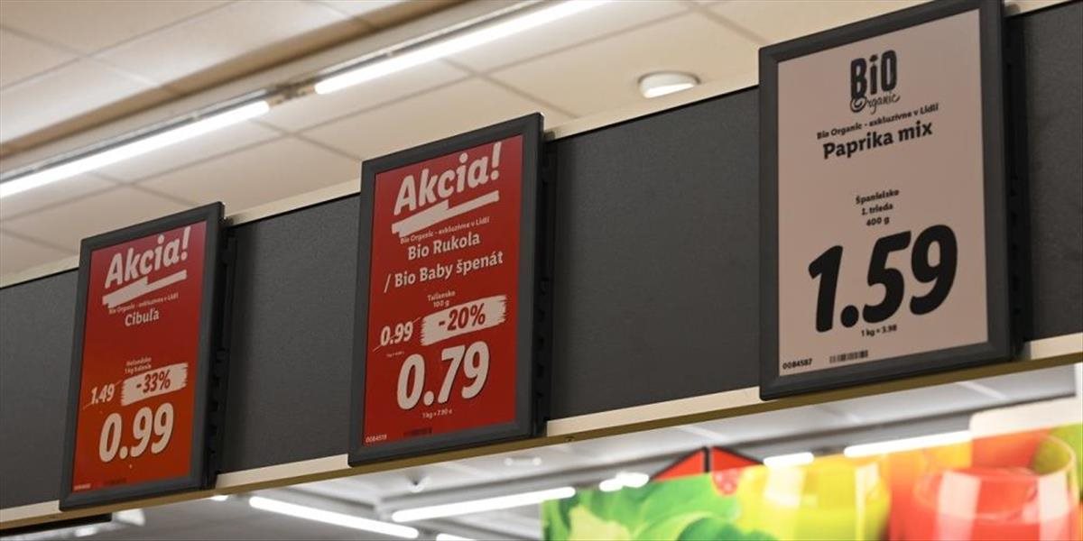 LIDL prechádza na elektronické cenovky