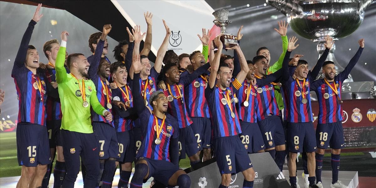 Barcelona vyhrala španielsky Superpohár po triumfe nad Realom